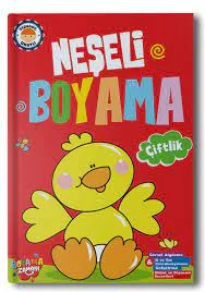 Boyama Zamanı Neşeli Boyama - Çiftlik - Koloni Kitap