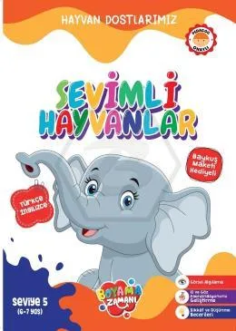 Boyama Zamanı Hayvan Dostlarımız - Sevimli Hayvanlar - Koloni Kitap