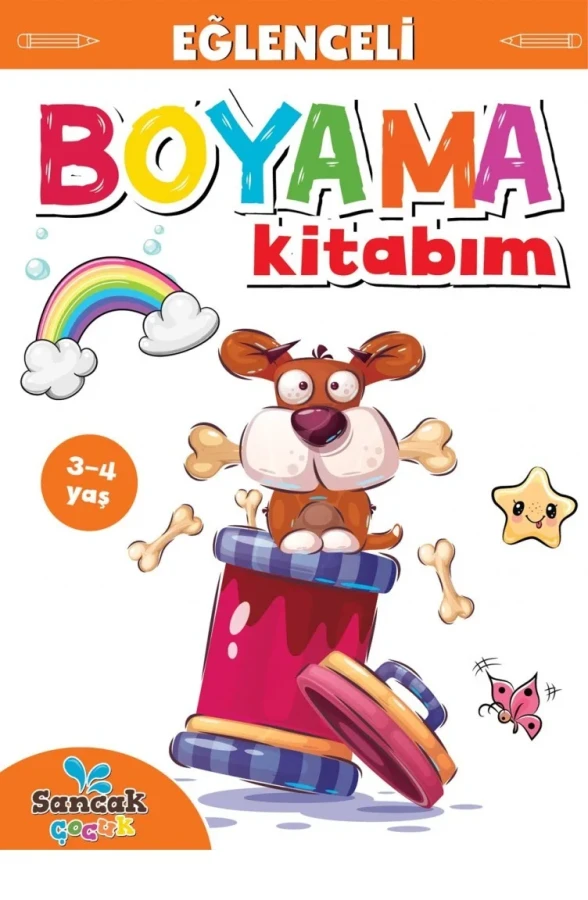 Boyama Zamanı Eğlenceli Boyama Kitabım (5-6 Yaş) - Koloni Kitap