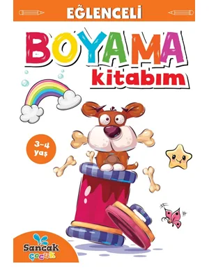 Boyama Zamanı Eğlenceli Boyama Kitabım (5-6 Yaş) - Koloni Kitap