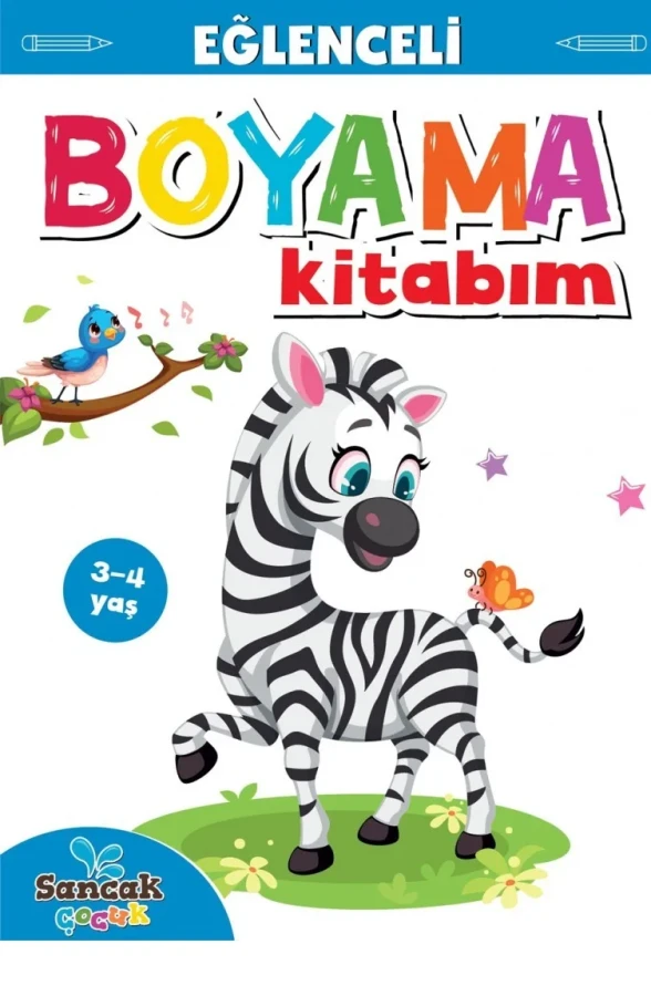 Boyama Zamanı Eğlenceli Boyama Kitabım (2-3 Yaş) - Koloni Kitap