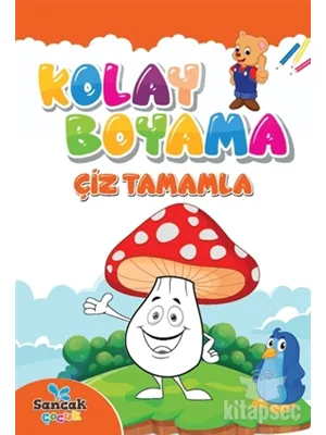 Boyama Zamanı Şirin Boyama - Çizgi Çalışmaları - Koloni Kitap