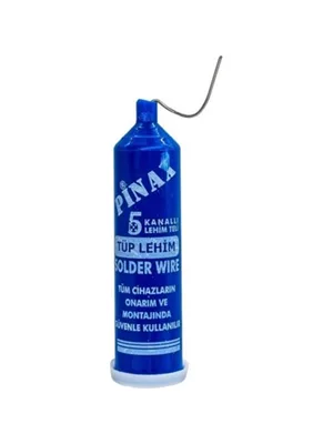 Pinax 1.2mm 5 Tüp Lehim Teli