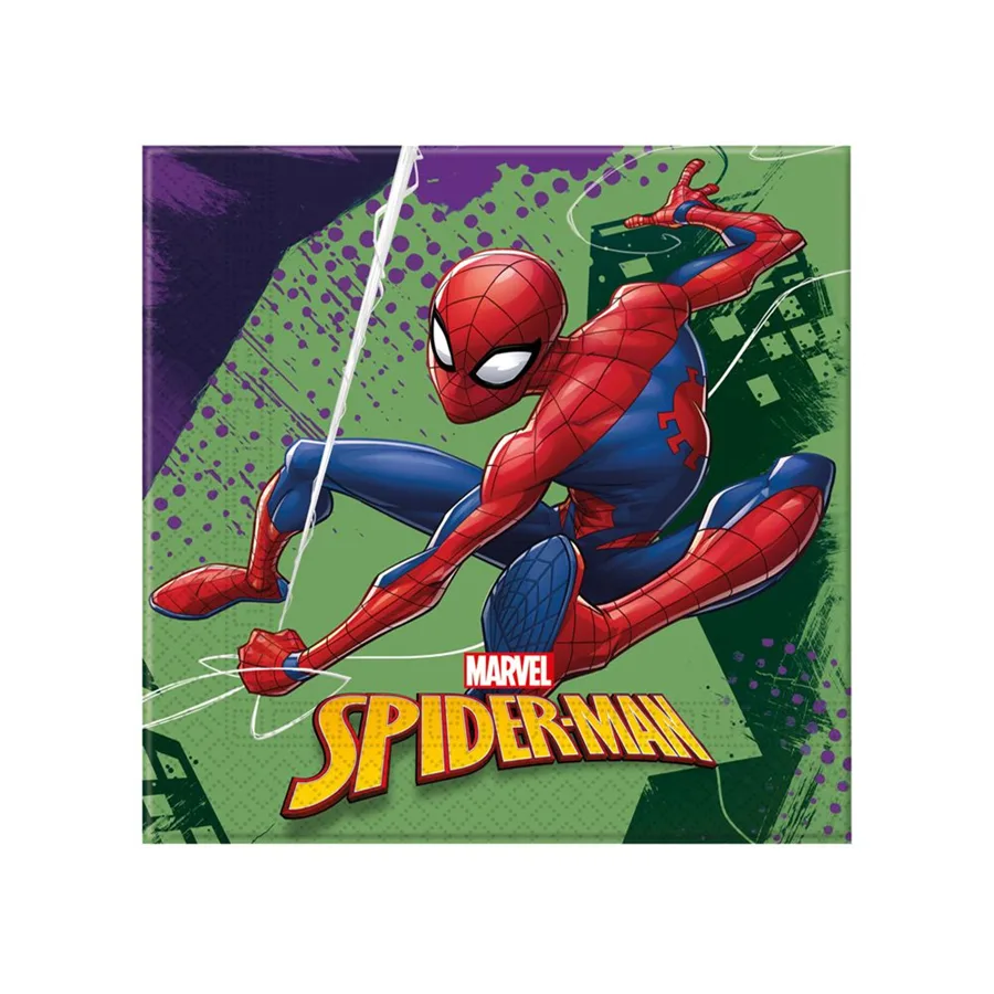 Nedi Peçete Lisanslı 20 Li Spiderman Team 89448