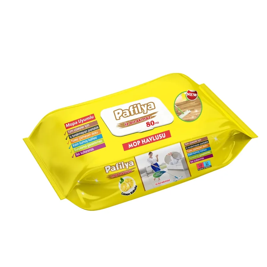Pafilya Mop Havlusu Limon Kokulu 70"li