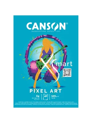 Canson Xsmart A4 120 Gr Pixel Art Çizim Defteri 40 Yp 32250p004