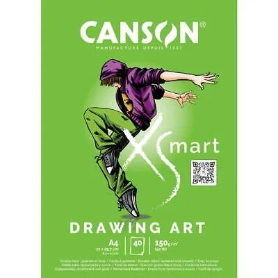 Canson Xsmart A4 150 Gr Drawing Art Çizim Defteri 40 Yp 32250p002