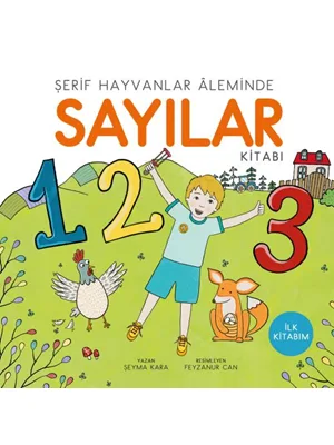 Şerif Hayvanlar Aleminde - Sayılar Kitabı - Uçan Kitap Yayınları