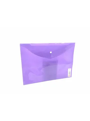 Ticon A4 Çıtçıtlı Zarf Dosya Mor 300188