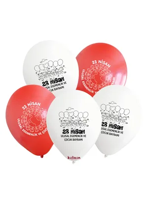 Kalisan Baskılı Balon 5"li 23 Nisan 580043