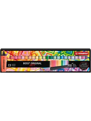 Stabilo Boss Arty Fosforlu Kalem 23"lü 7023-01-5-20