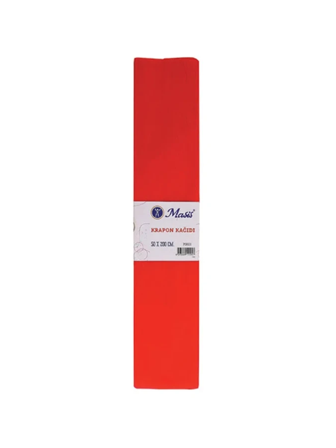 Masis 50x200 Cm Krapon Kağıdı Kırmızı Pgr81