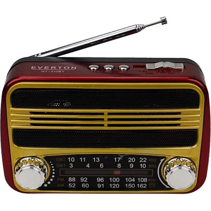Everton Rt-310bt Fm-usb-tf Şarjlı Nostaljik Radyo