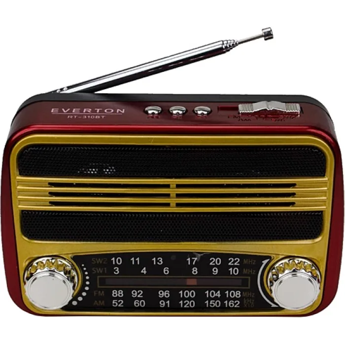 Everton Rt-310bt Fm-usb-tf Şarjlı Nostaljik Radyo