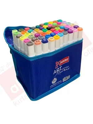 Mikro Art Çift Uçlu Marker Kalem 24 Renk Zw-8001-24