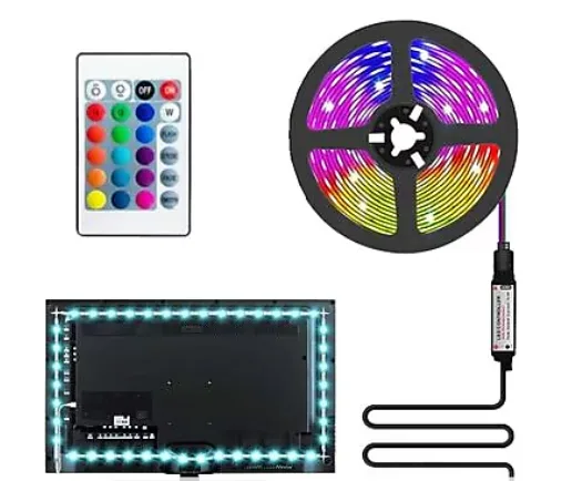 Cata Ct-4566 Uzaktan Kumandalı 3 Metre Rgb Usb Televizyon Şerit Led Seti