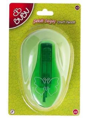 Bubu 3" (7,6 Cm) Xxl Şekilli Delgeç Kelebek De0015