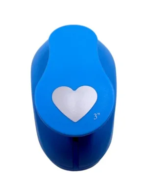 Bubu 2" (5 Cm) Xl Şekilli Delgeç Kalp De0024