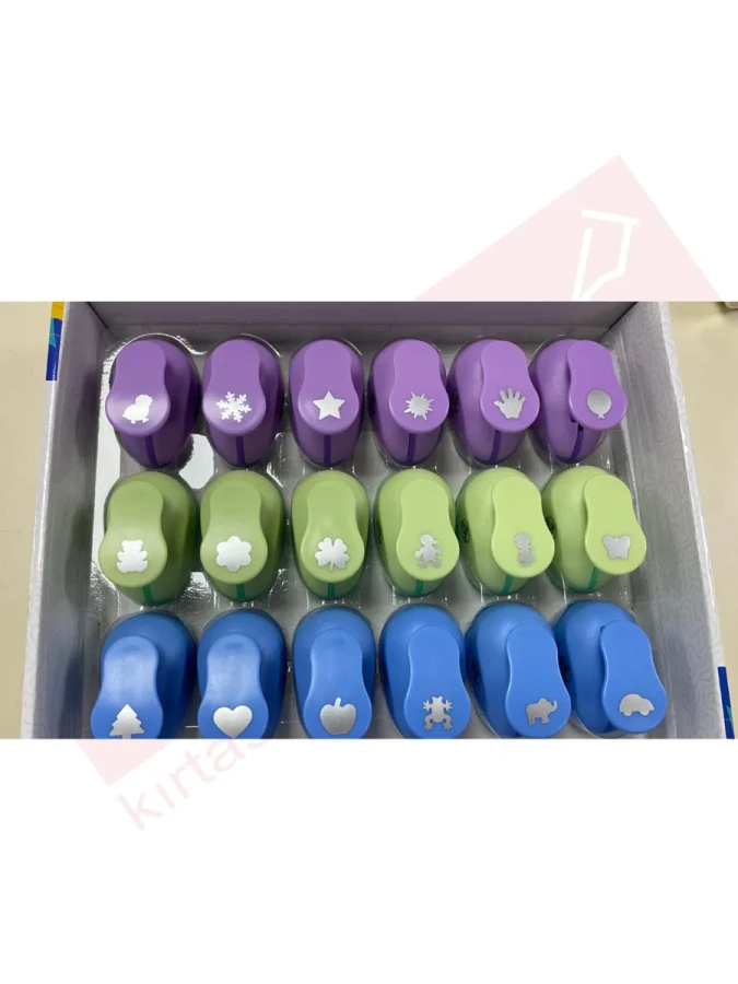 Bubu 3\4" Şekilli Delgeç Karışık Desenler Bubu00019