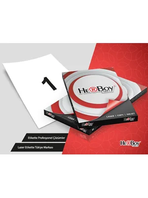 Herboy 210x297 Mm A4 Laser Etiket 100"lü Hb-1000
