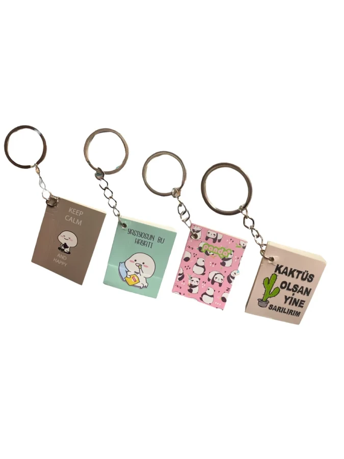 Universal Mini Defter Anahtarlık Güzel Sözler