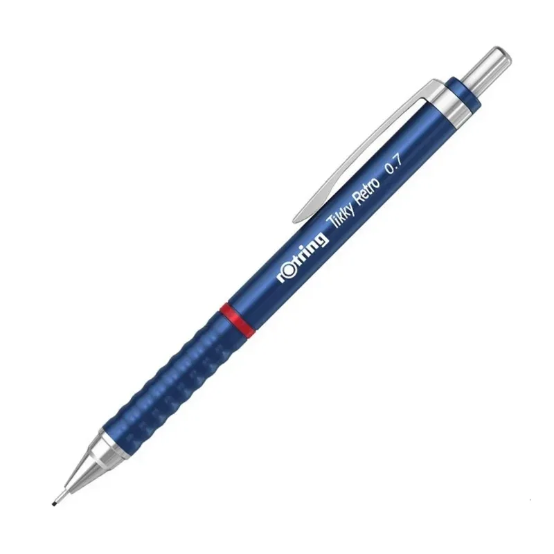 Rotring Tikky Retro Versatil Kalem 0.7 Metalik Mavi 2202569