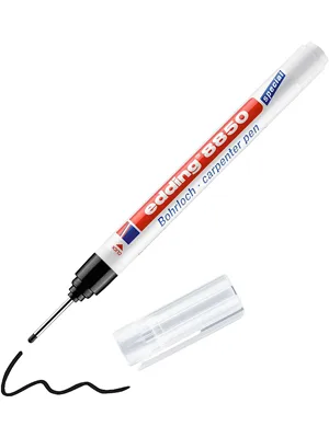 Edding E-8850 Montaj İşaretleme Kalemi Siyah ( Tekli Blister)