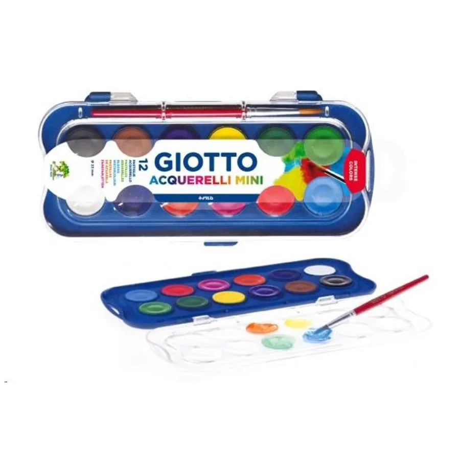 Gıotto Acquerelli Mini Suluboya 12 Renk 352300