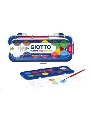 Gıotto Acquerelli Mini Suluboya 12 Renk 352300