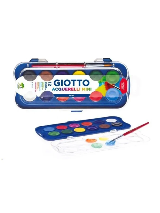 Gıotto Acquerelli Mini Suluboya 12 Renk 352300