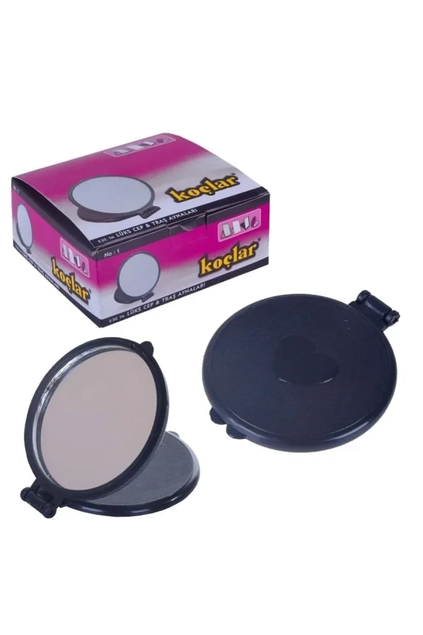 Koçlar No-1 Yuvarlak Cep Aynası
