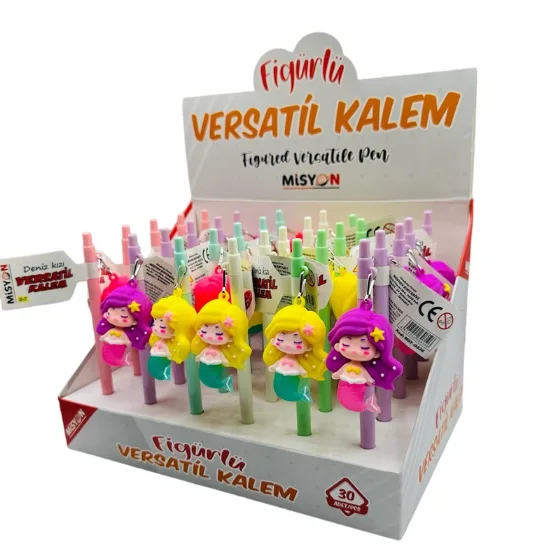 Misyon 0.7 Versatil Kalem Melek Kız Figürlü Msy-0437