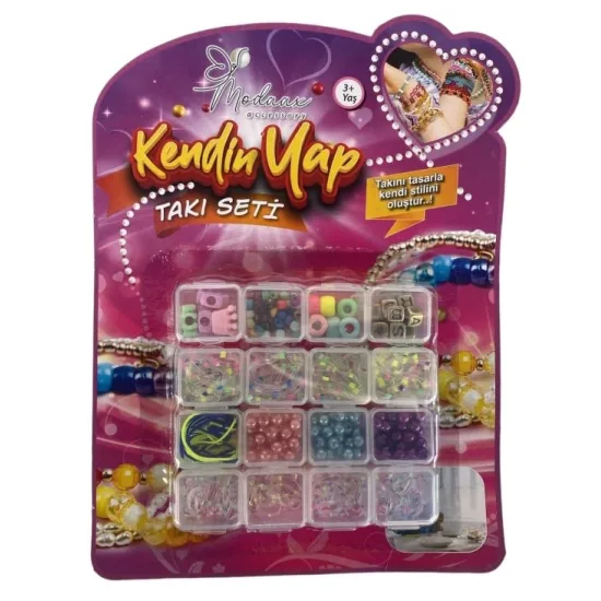 Elif Küp Model Kendin Yap Takı Seti 1216