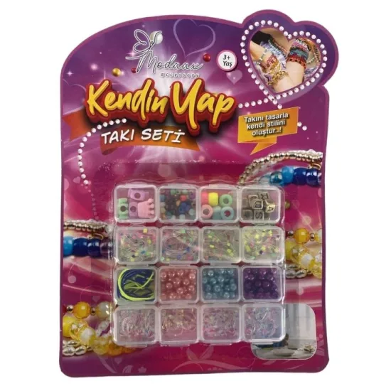 Elif Küp Model Kendin Yap Takı Seti 1216