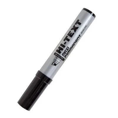 Hi-text 840 Pc Maxi Marker Kesik Uç Siyah