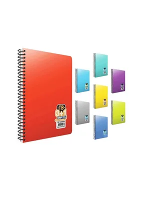 Gıpta Geo A4 Pp Kapak Spiralli Defter 3+1 Bölmeli 140 Yp 6961