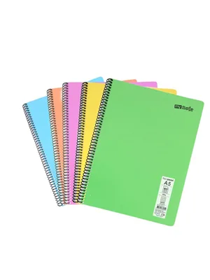 Umur Mynote Flex Pastel A5 Pp Kapak Spiralli Defter Kareli 100 Yp Mfxpa-a5100-k