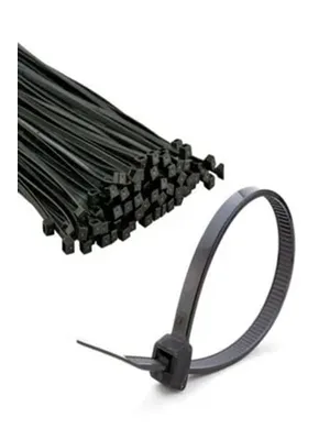 Zenith 250x3.6mm 100lü Siyah Kablo Bağı