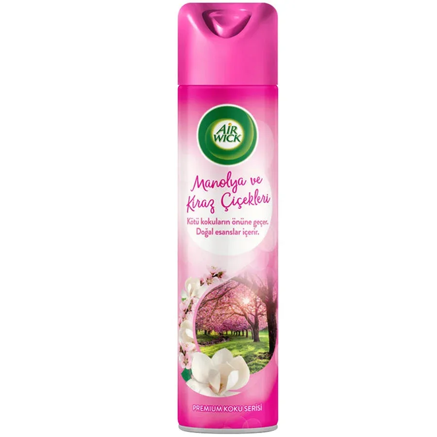 Airwick Aerosol Oda Spreyi Manolya ve Kiraz Çiçekleri 300 Ml