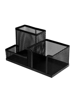 Kraf Metal Perforeli 3''lü Masa Seti Siyah 410g