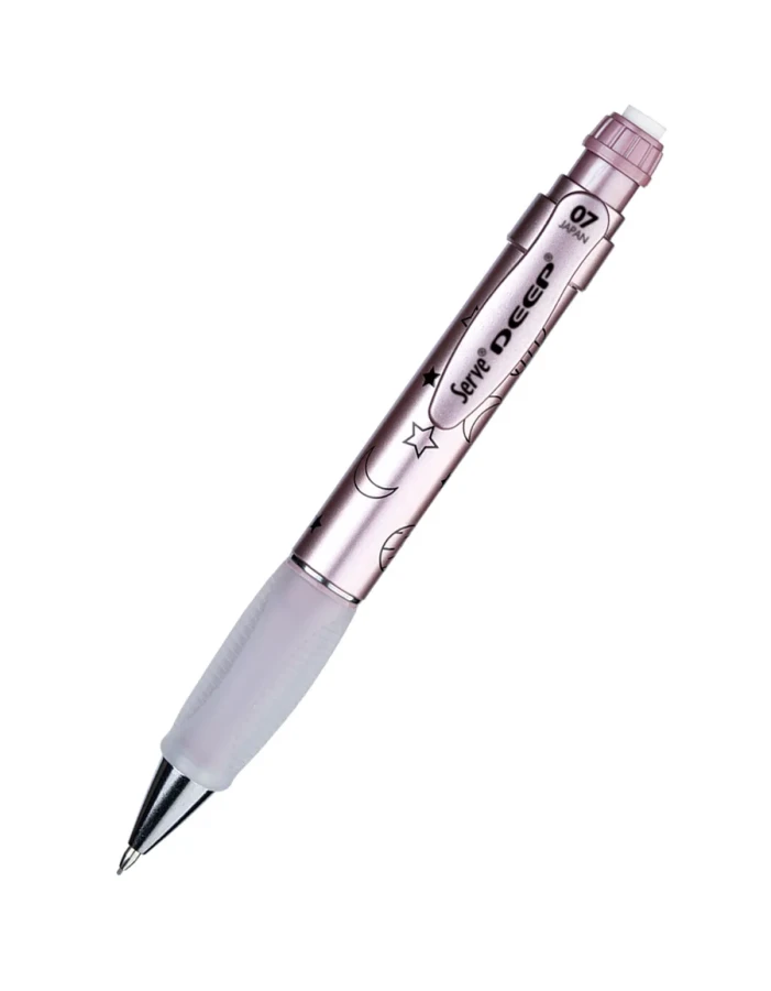 Serve Deep Uzay Seri 0.7mm Versatil Kalem Metalik Rose-sky Dmroze