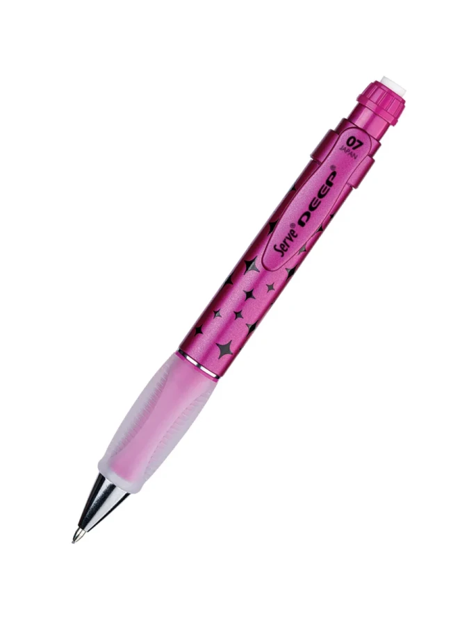 Serve Deep Uzay Seri 0.7mm Versatil Kalem Metalik Pink-sparkle Dmpmb