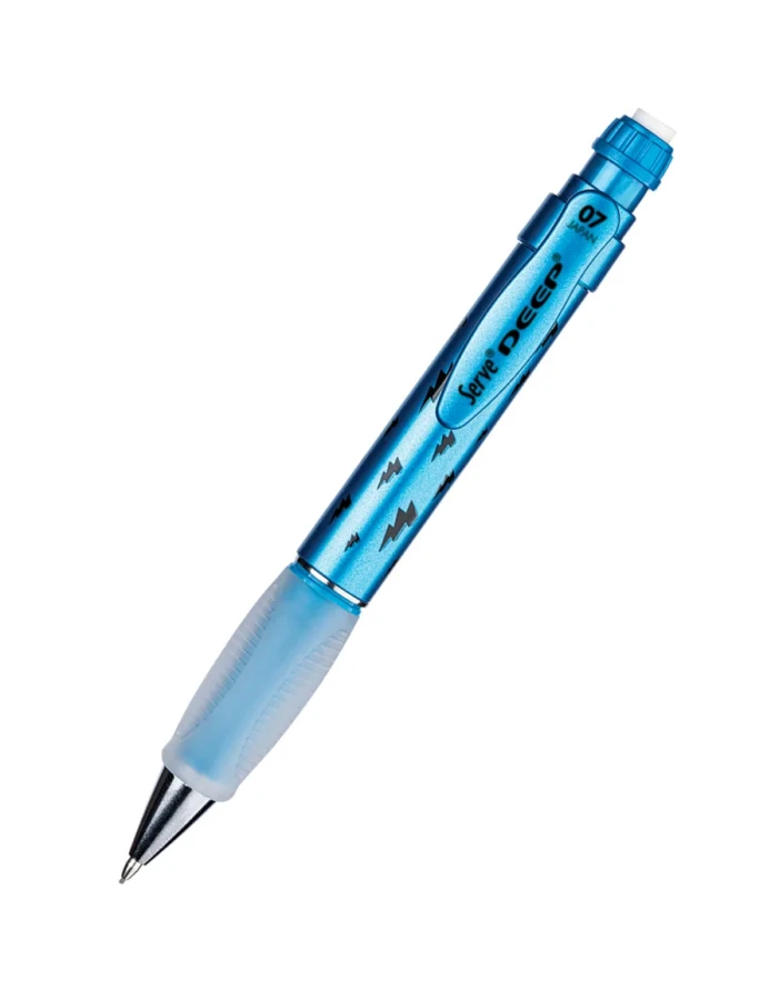 Serve Deep Uzay Seri 0.7mm Versatil Kalem Metalik Blue-flash Dmmv