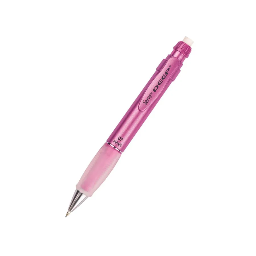 Serve Deep Metalik Seri 0.7 Versatil Kalem Princess Pink Deep07-mpp