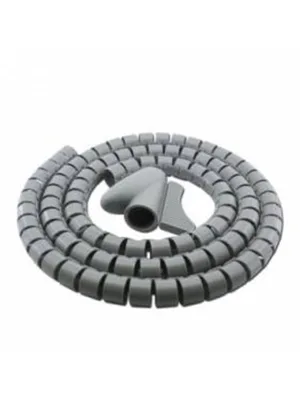 Mutlusan R1035 22mm 1.5 Metre Spiral Kablo Toparlayıcı Gri