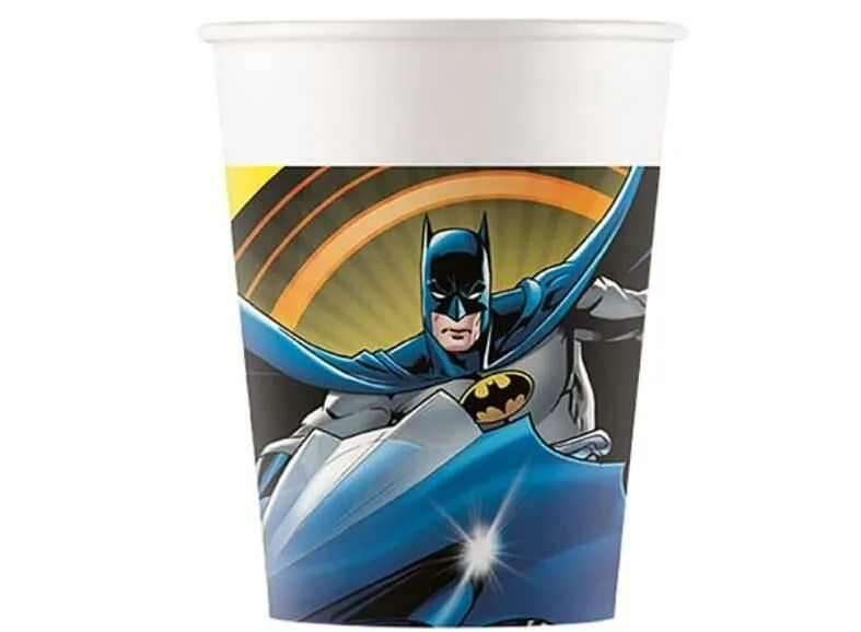 Nedi Plastik Bardak Lisanslı 8"li Batman 94833