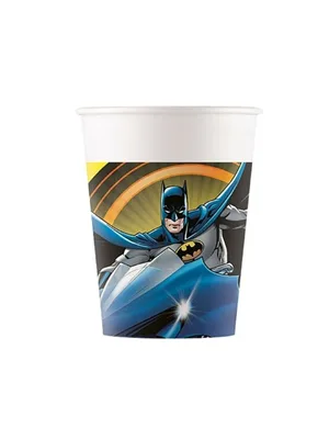 Nedi Plastik Bardak Lisanslı 8"li Batman 94833