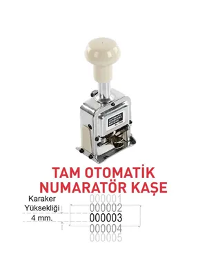 Sarff Ns06 6 Hane Krom Otomatik Numaratör 15314406