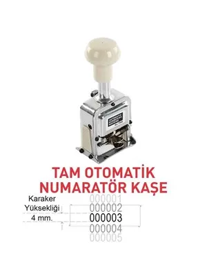 Sarff Ns07 7 Hane Krom Otomatik Numaratör 15314407