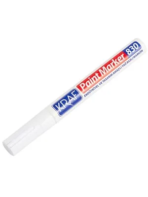 Kraf 830 Paint Marker Kalem Kırmızı